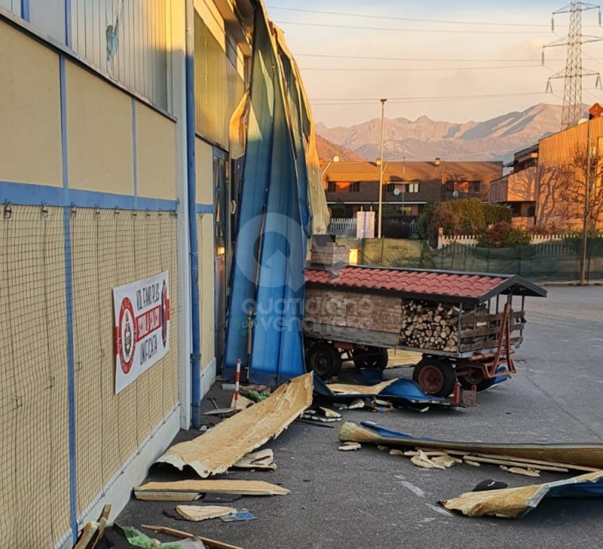 FORTI RAFFICHE DI VENTO - Danni a Rivoli, Grugliasco, San Gillio, La Cassa e Fiano - FOTO