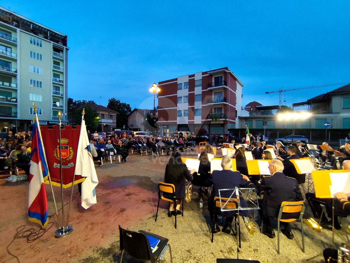 VENARIA - In Città la «Festa della Musica» sulle note del «Giuseppe Verdi» e della Filarmonica Venausina - FOTO