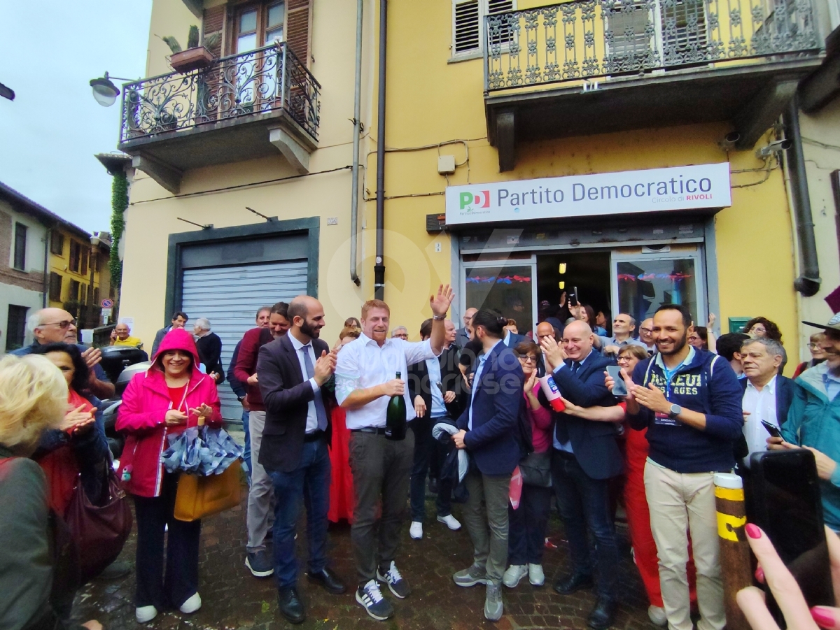 ELEZIONI RIVOLI - ALESSANDRO ERRIGO E' IL NUOVO SINDACO - FOTO