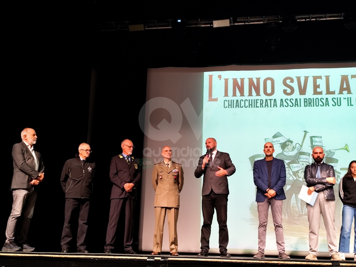 VENARIA - Al Concordia scuole a lezione sul «Canto degli italiani»: l'Inno di Mameli - FOTO E VIDEO