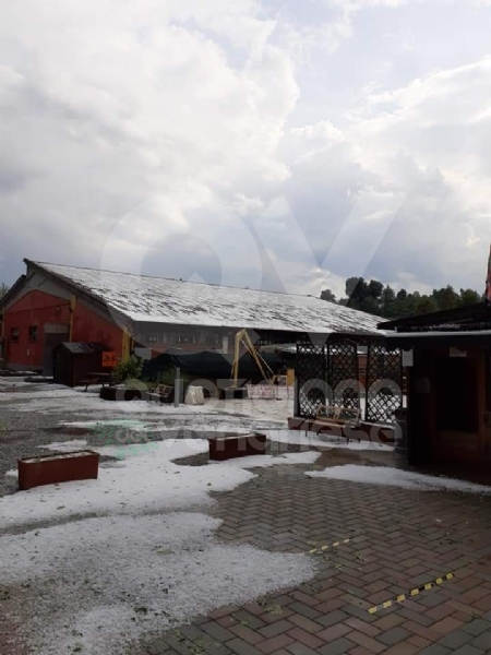 MALTEMPO - Grandine pioggia e vento nella nostra zona. Chicchi da 3 centimetri di diametro - FOTO