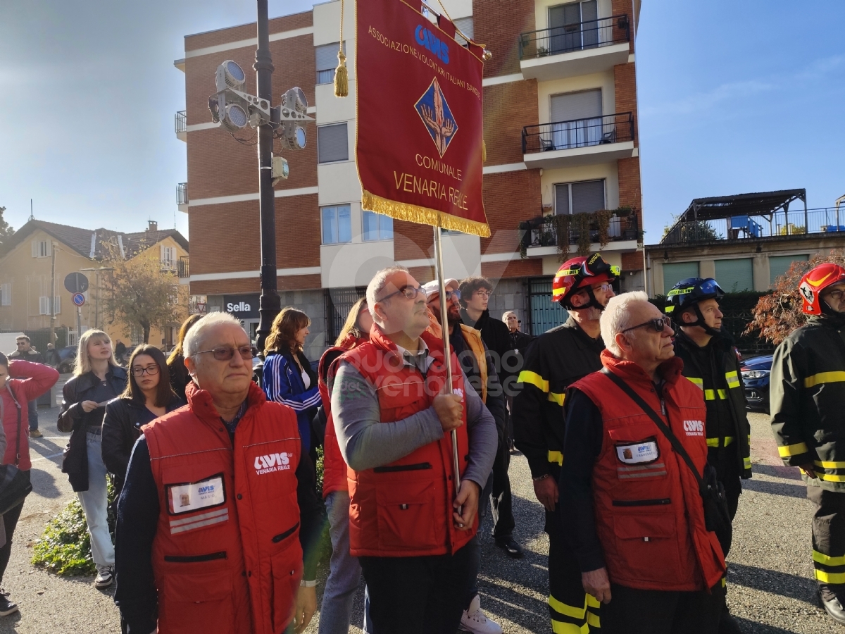 VENARIA - Celebrato il 4 Novembre, «Giornata dell'Unità Nazionale e delle Forze Armate» - FOTO