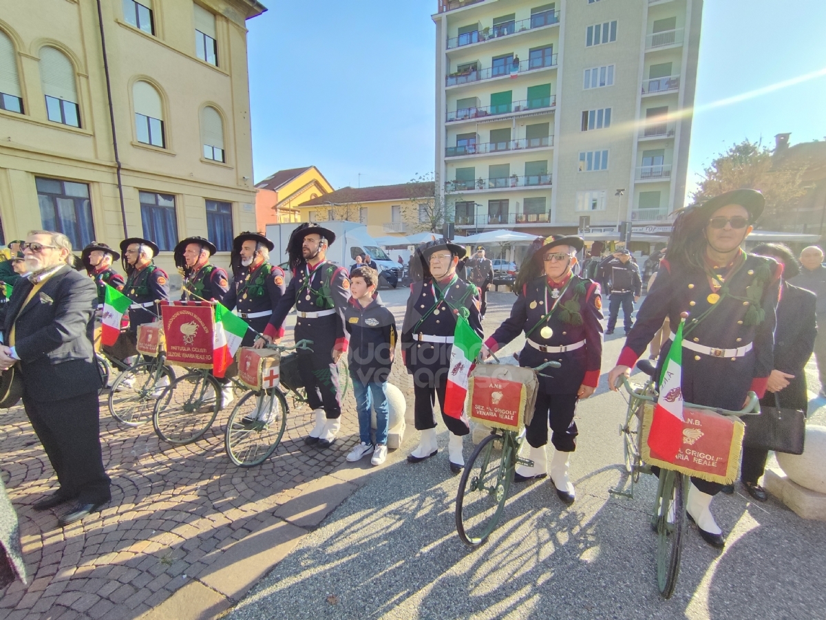 VENARIA - Celebrato il 4 Novembre, «Giornata dell'Unità Nazionale e delle Forze Armate» - FOTO