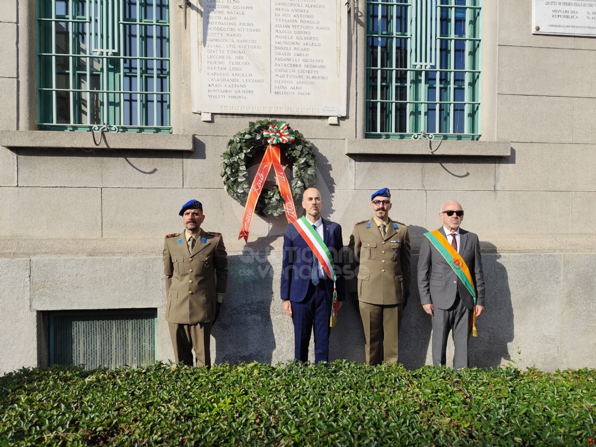 VENARIA - Celebrato il 4 Novembre, «Giornata dell'Unità Nazionale e delle Forze Armate» - FOTO