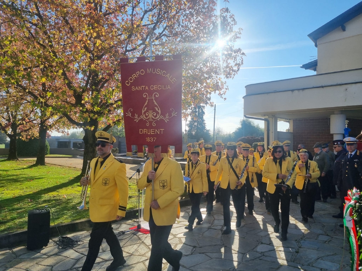 DRUENTO - La Città ha celebrato il 4 Novembre: associazioni protagoniste - FOTO