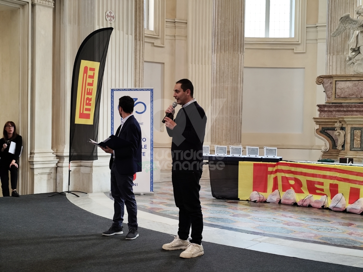 VENARIA - A Sant'Uberto il «Gran Galà del Ciclismo Piemontese»: premiati Leone e Del Mastro - FOTO