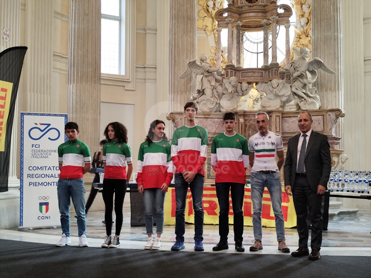 VENARIA - A Sant'Uberto il «Gran Galà del Ciclismo Piemontese»: premiati Leone e Del Mastro - FOTO