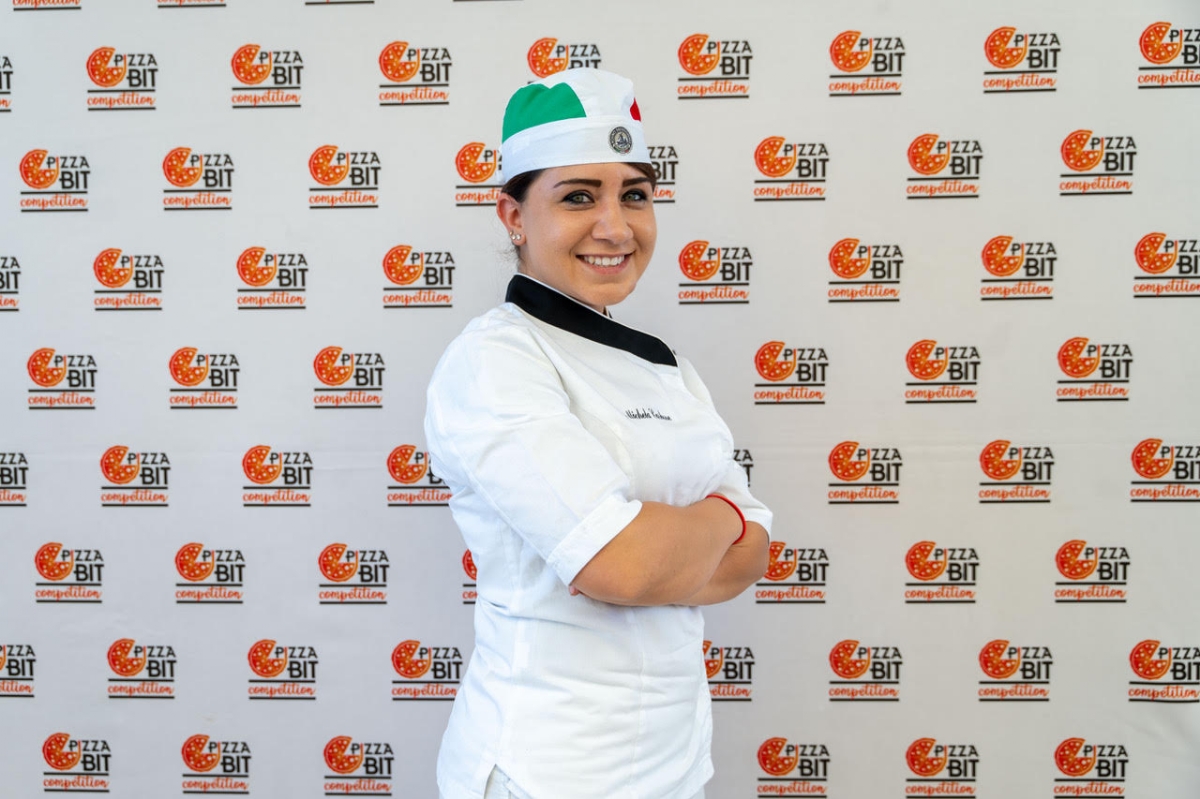 ALPIGNANO - La pizzaiola Michela Carbone alla finale della «Bit Competition» a Gragnano Trebbiense - FOTO