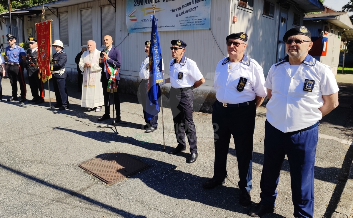 VENARIA - Grande festa in via Picco: celebrata la Marina Militare Italiana - FOTO