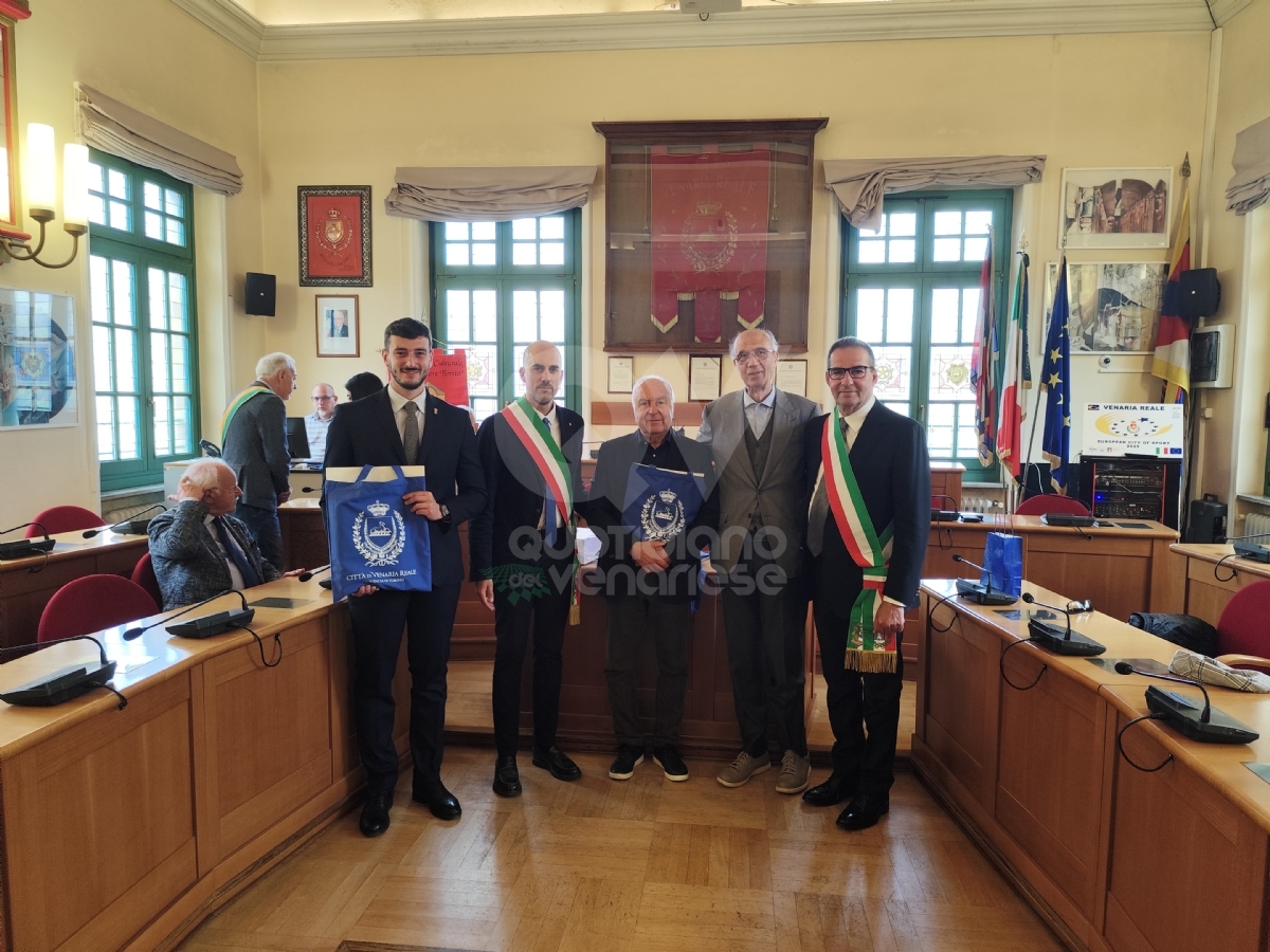 VENARIA - Si rinnova il gemellaggio con la città di Castronovo di Sicilia - FOTO