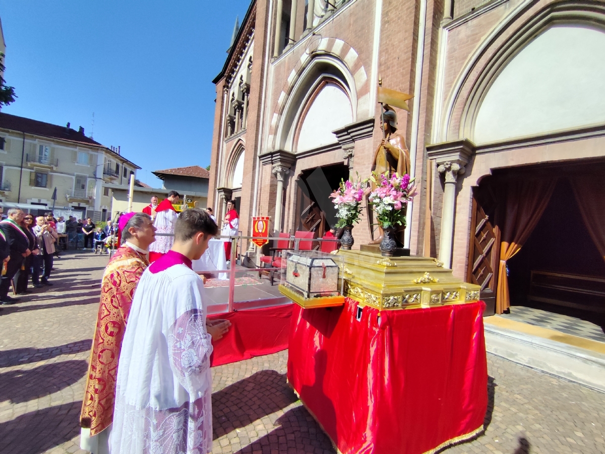 VENARIA - La Patronale dei Santi Marchese e Lorenzo caratterizzata dalla visita dell'Arcivescovo - FOTO