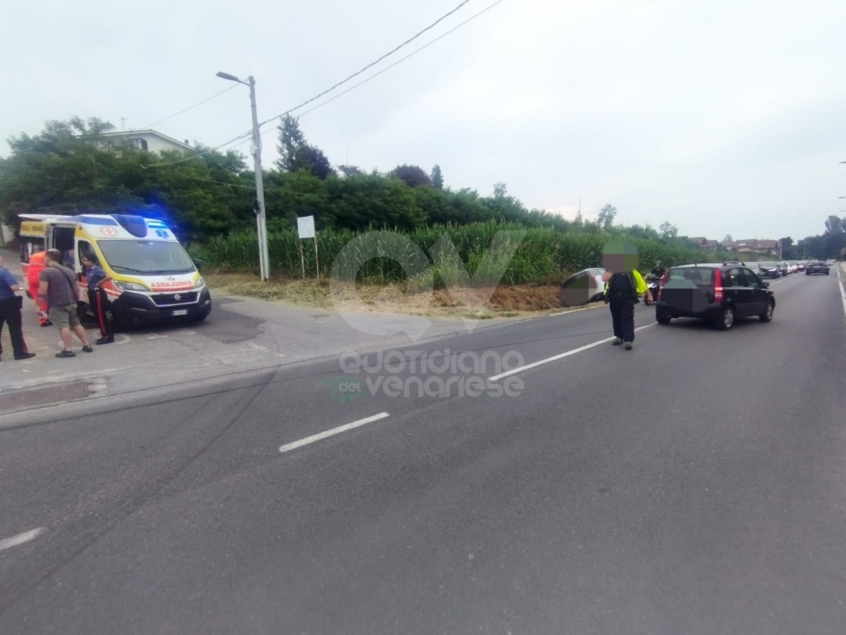 INCIDENTE A SAN GILLIO - Due auto si scontrano: una persona ferita