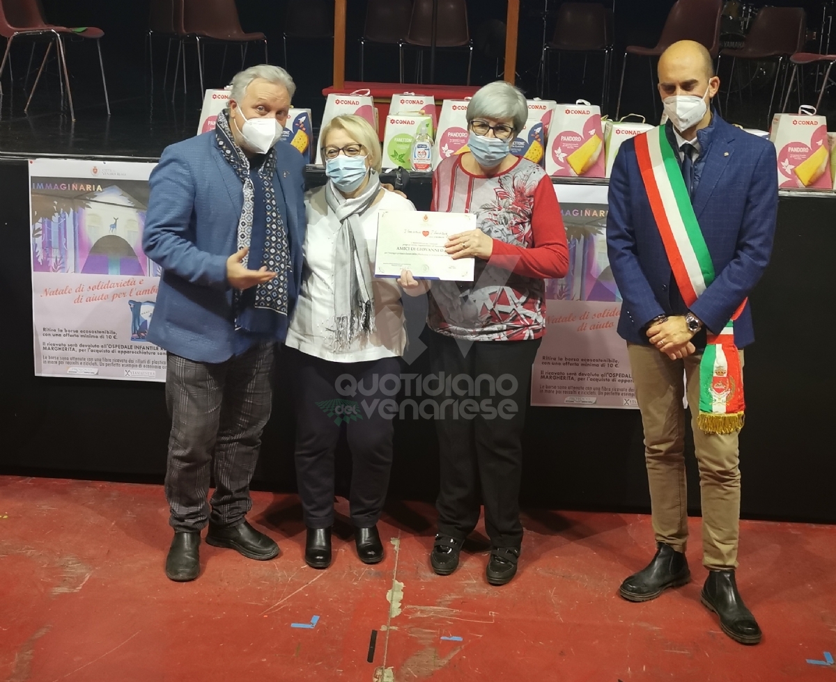 VENARIA - Premiate le associazioni che hanno dato una mano durante l'emergenza Covid - FOTO