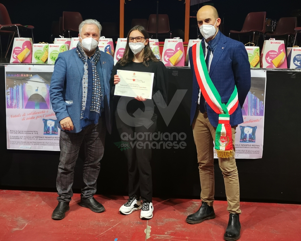 VENARIA - Premiate le associazioni che hanno dato una mano durante l'emergenza Covid - FOTO