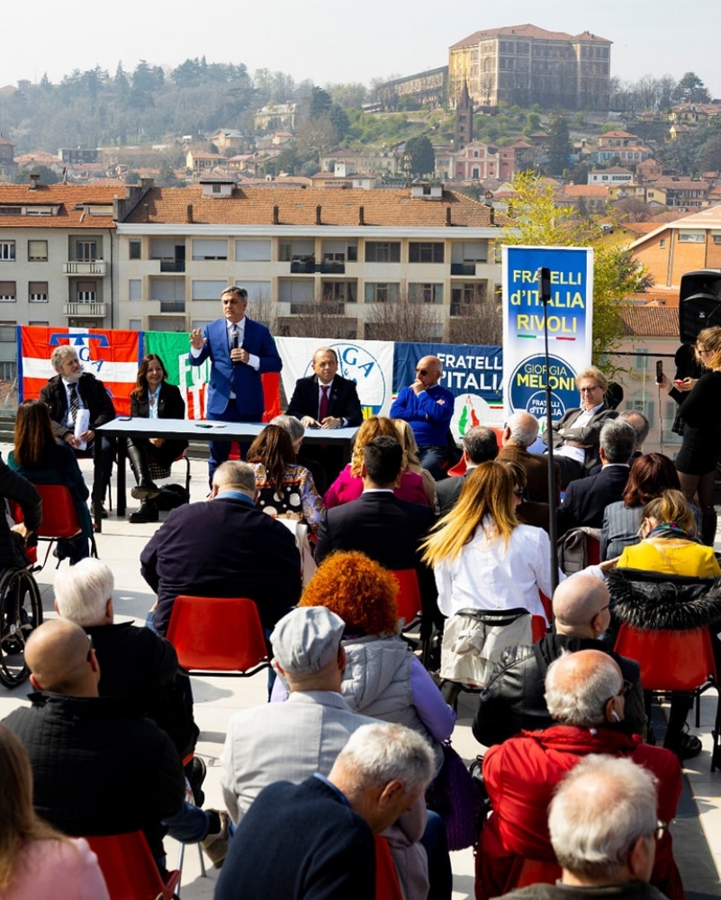 ELEZIONI AMMINISTRATIVE A RIVOLI - Tragaioli si ricandida: «Insieme per continuare a cambiare la Città» - FOTO