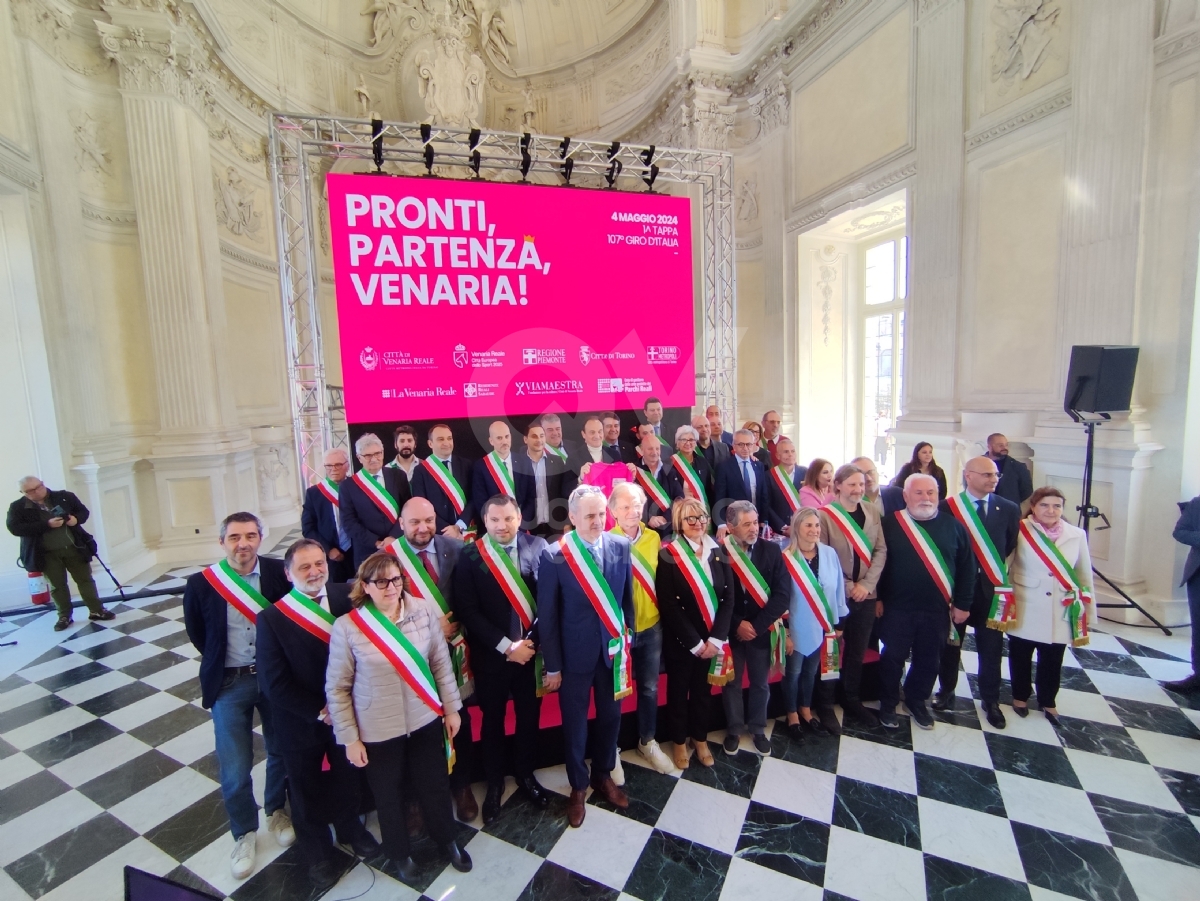 «Pronti, partenza, Venaria!»: conto alla rovescia verso la partenza del Giro d’Italia - FOTO