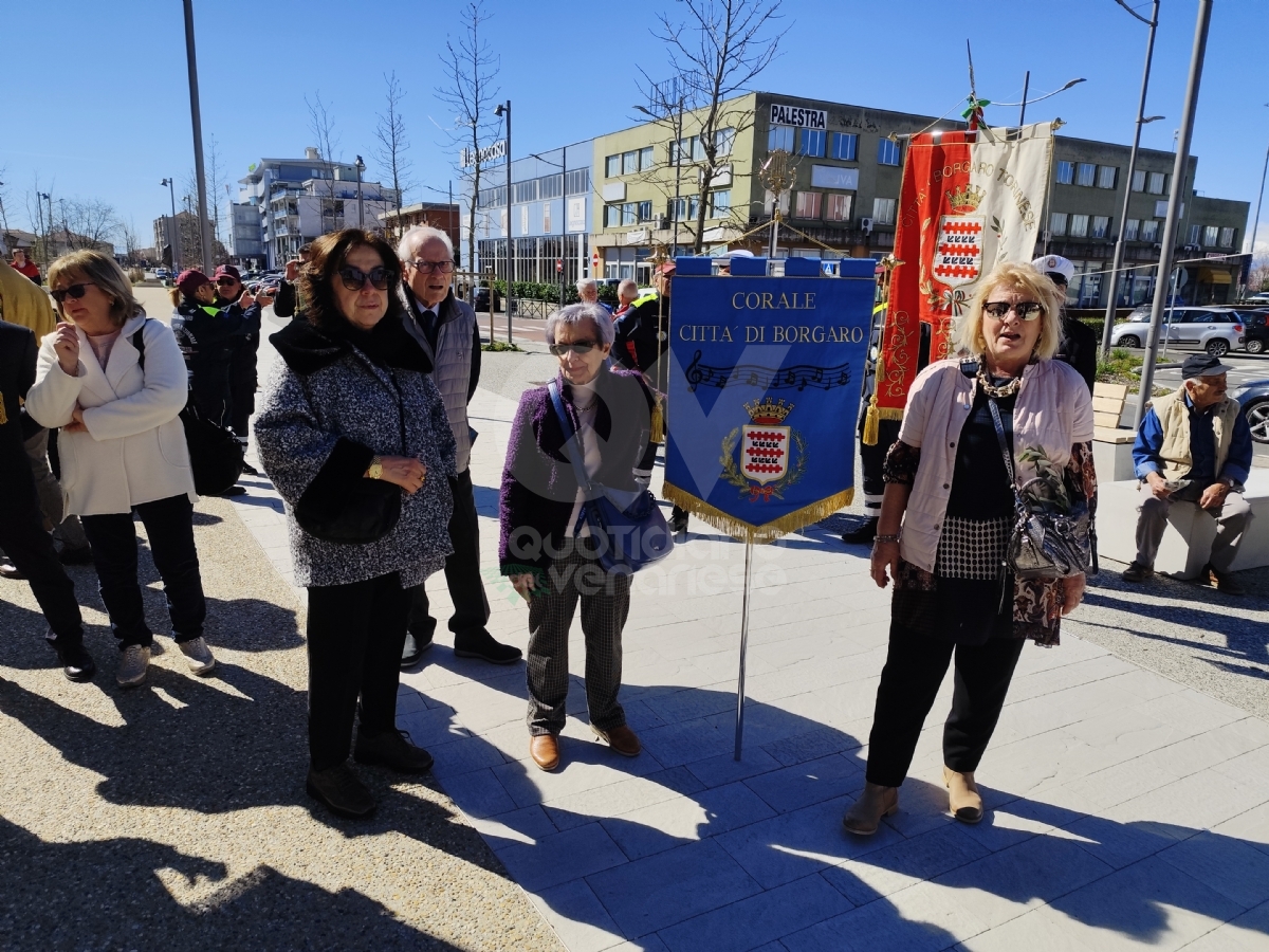 BORGARO - Nella «sua» via Lanzo, ecco piazza Vincenzo Barrea - FOTO E VIDEO