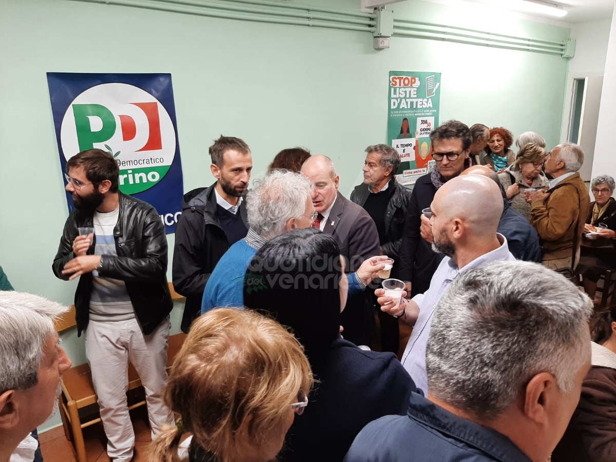 GIVOLETTO - Inaugurata la sede del Pd di Givoletto, La Cassa, San Gillio e Val della Torre - FOTO