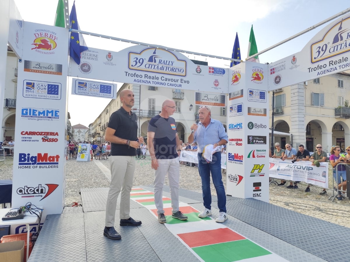 VENARIA - Jacopo Araldo e Lorena Boero hanno vinto il «Rally Città di Torino» - FOTO