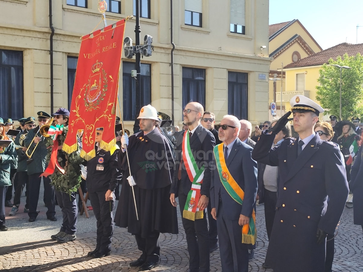 VENARIA - La Città ha celebrato il 25 Aprile, Festa di Liberazione - FOTO E VIDEO