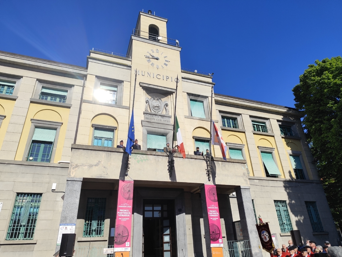 VENARIA - La Città ha celebrato il 25 Aprile, Festa di Liberazione - FOTO E VIDEO