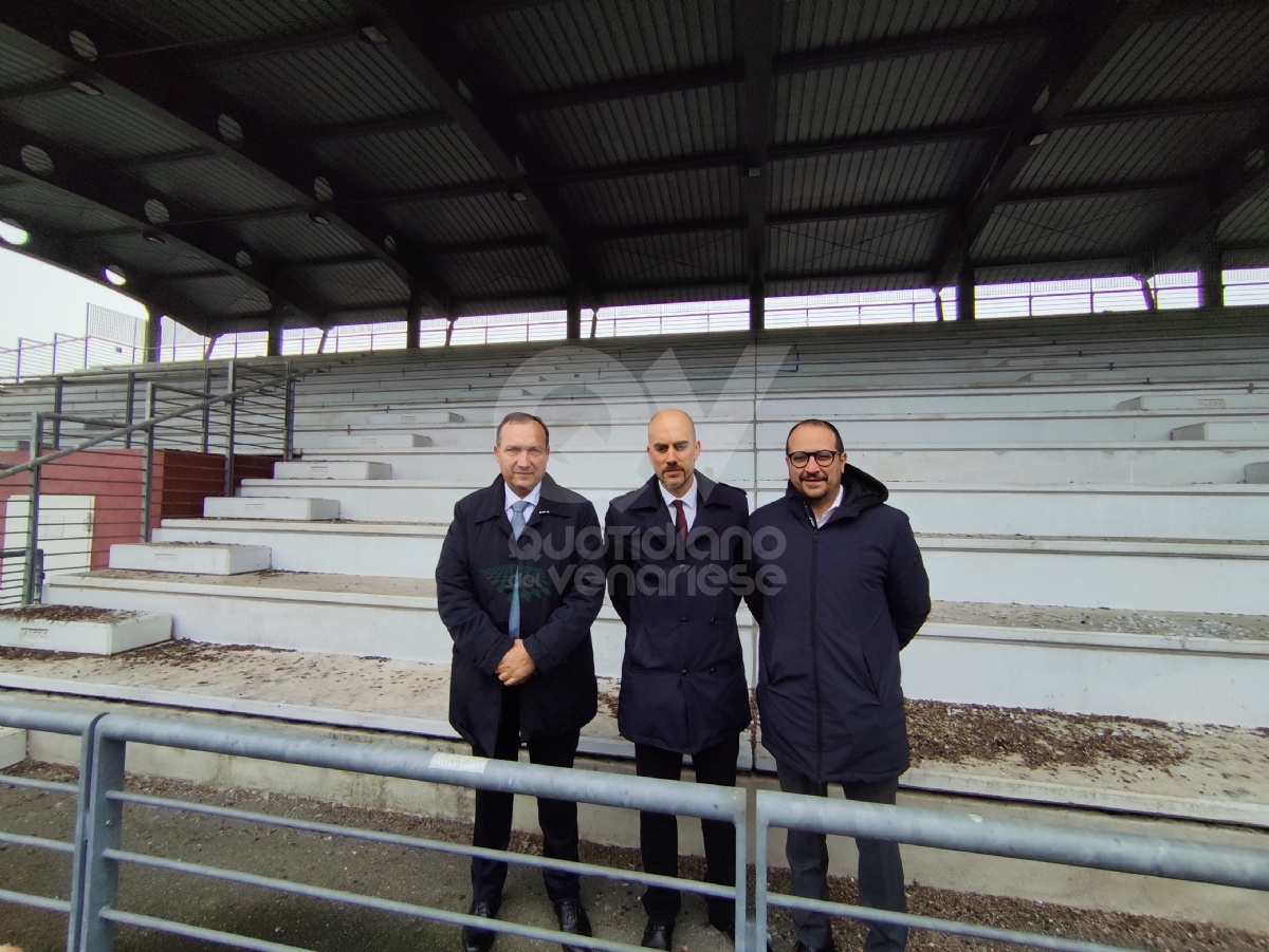 VENARIA - Stadio «Don Mosso»: da zona degradata a Centro della Federcalcio - FOTO E VIDEO