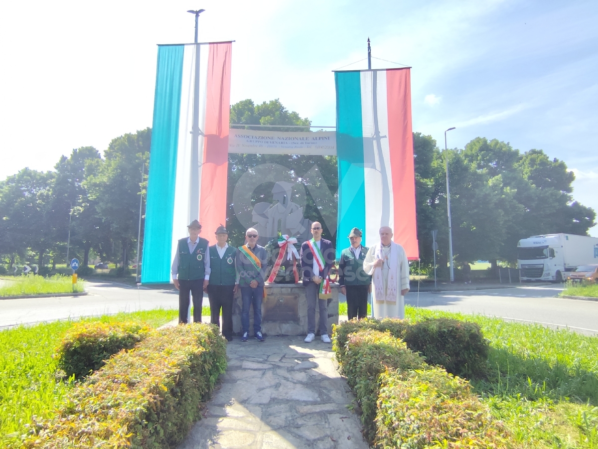 VENARIA - Buon compleanno Alpini: 98 anni per le «Penne Nere» venariesi - FOTO