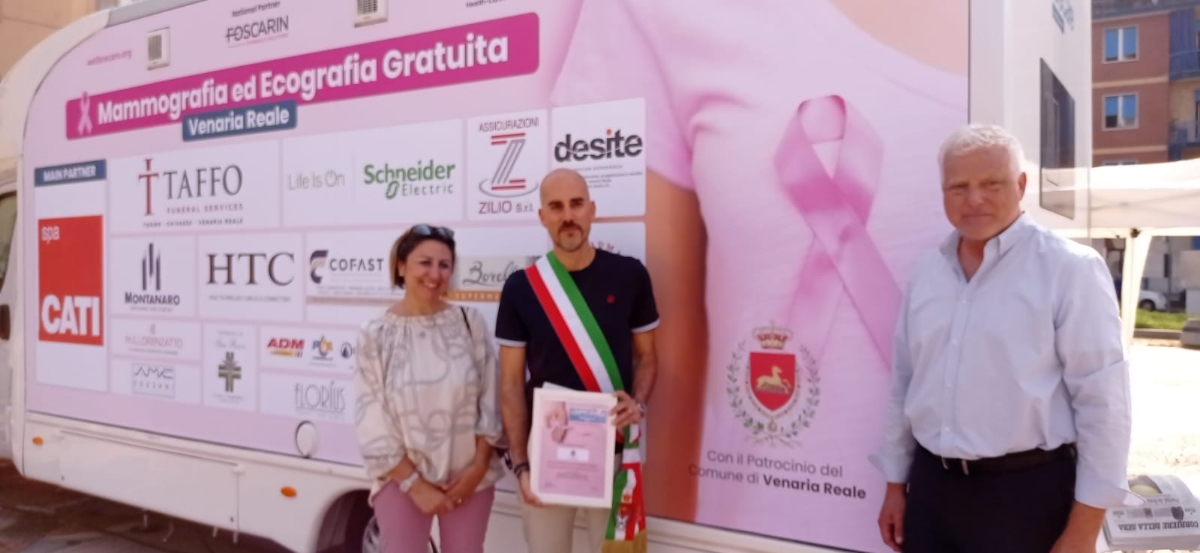 VENARIA - Successo per la giornata di diagnosi precoce e prevenzione del tumore al seno - FOTO