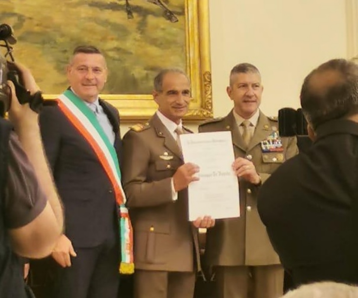 BORGARO - Giuseppe De Venuto è un Cavaliere della Repubblica - FOTO