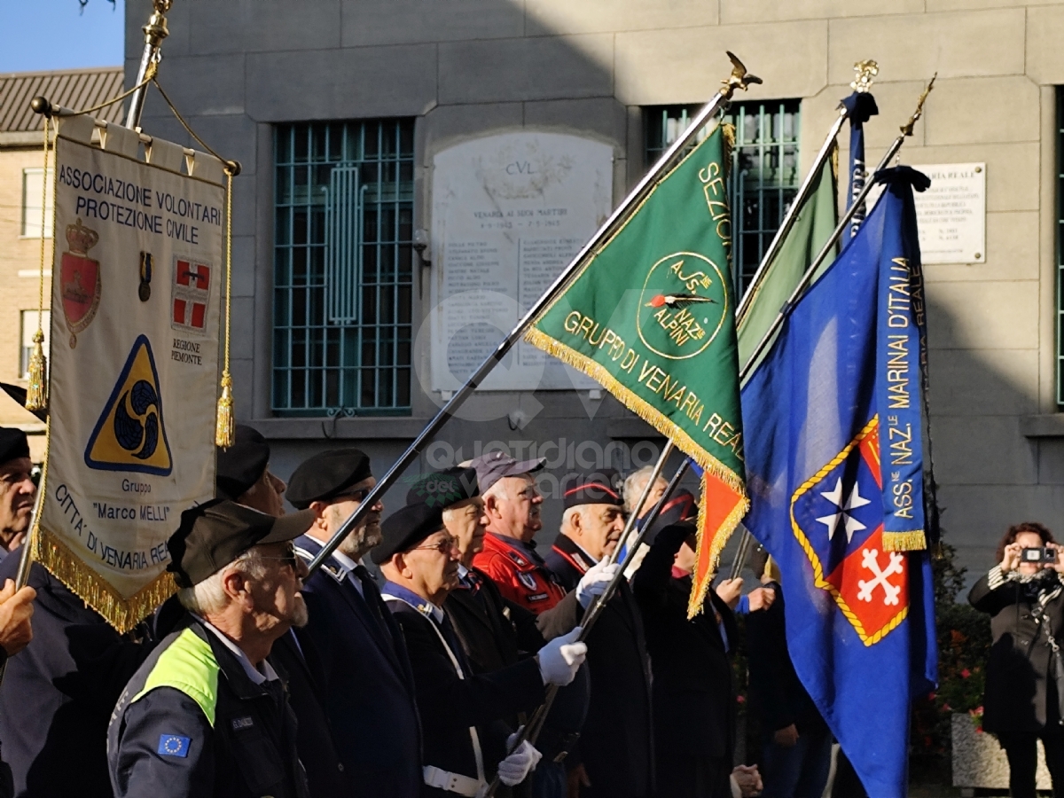 VENARIA - Celebrato il 4 Novembre, «Giornata dell'Unità Nazionale e delle Forze Armate» - FOTO