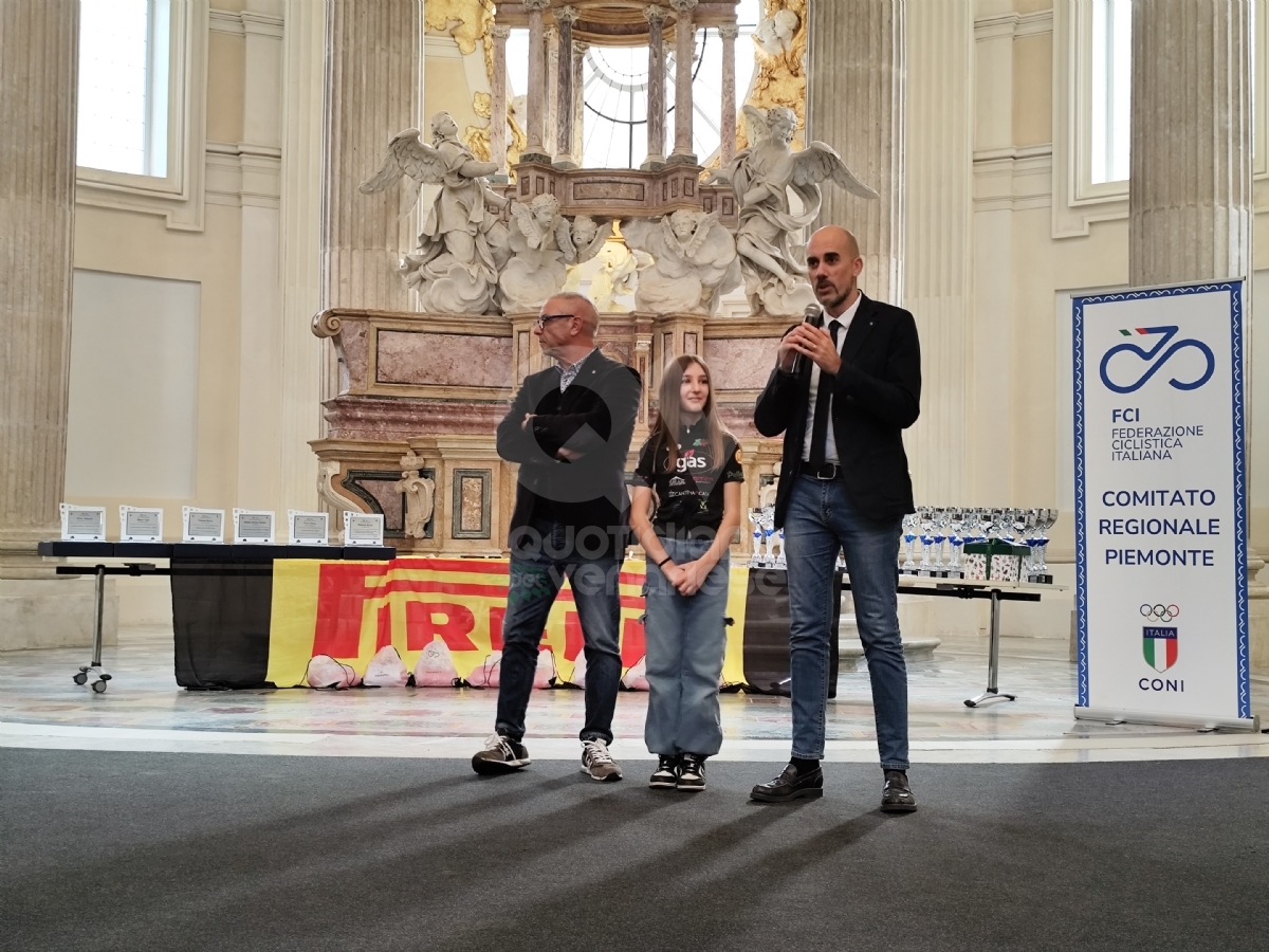 VENARIA - A Sant'Uberto il «Gran Galà del Ciclismo Piemontese»: premiati Leone e Del Mastro - FOTO