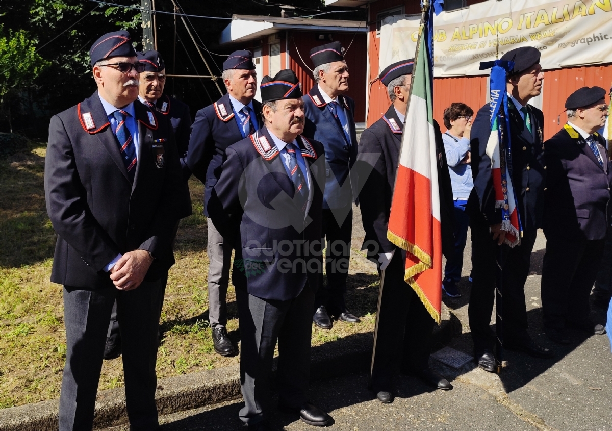 VENARIA - Grande festa in via Picco: celebrata la Marina Militare Italiana - FOTO