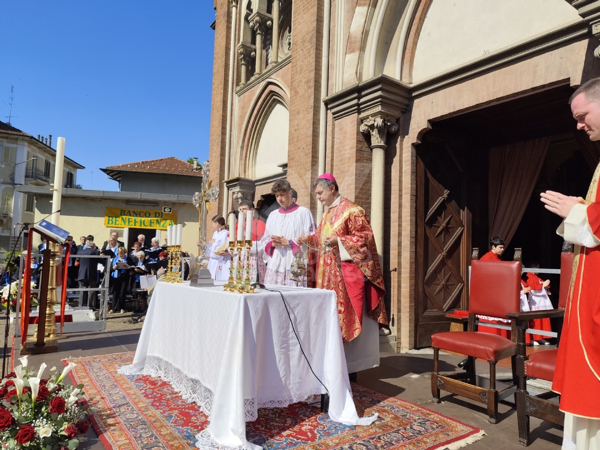 VENARIA - La Patronale dei Santi Marchese e Lorenzo caratterizzata dalla visita dell'Arcivescovo - FOTO