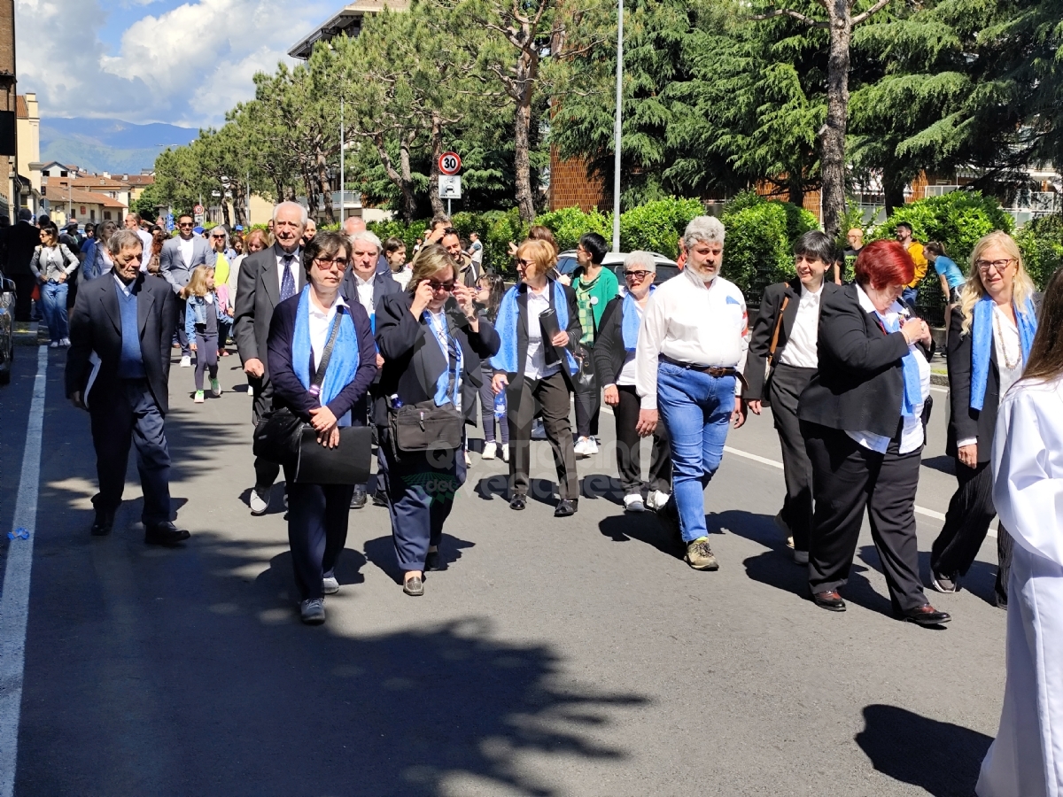 VENARIA - La Patronale dei Santi Marchese e Lorenzo caratterizzata dalla visita dell'Arcivescovo - FOTO