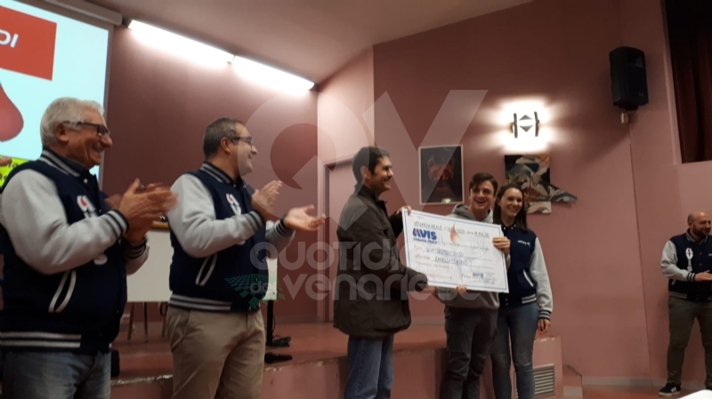 VENARIA - L'Avis premia gli studenti donatori di sangue del liceo Juvarra