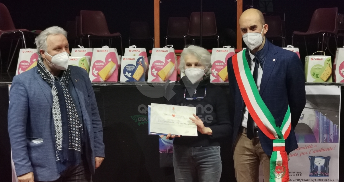 VENARIA - Premiate le associazioni che hanno dato una mano durante l'emergenza Covid - FOTO