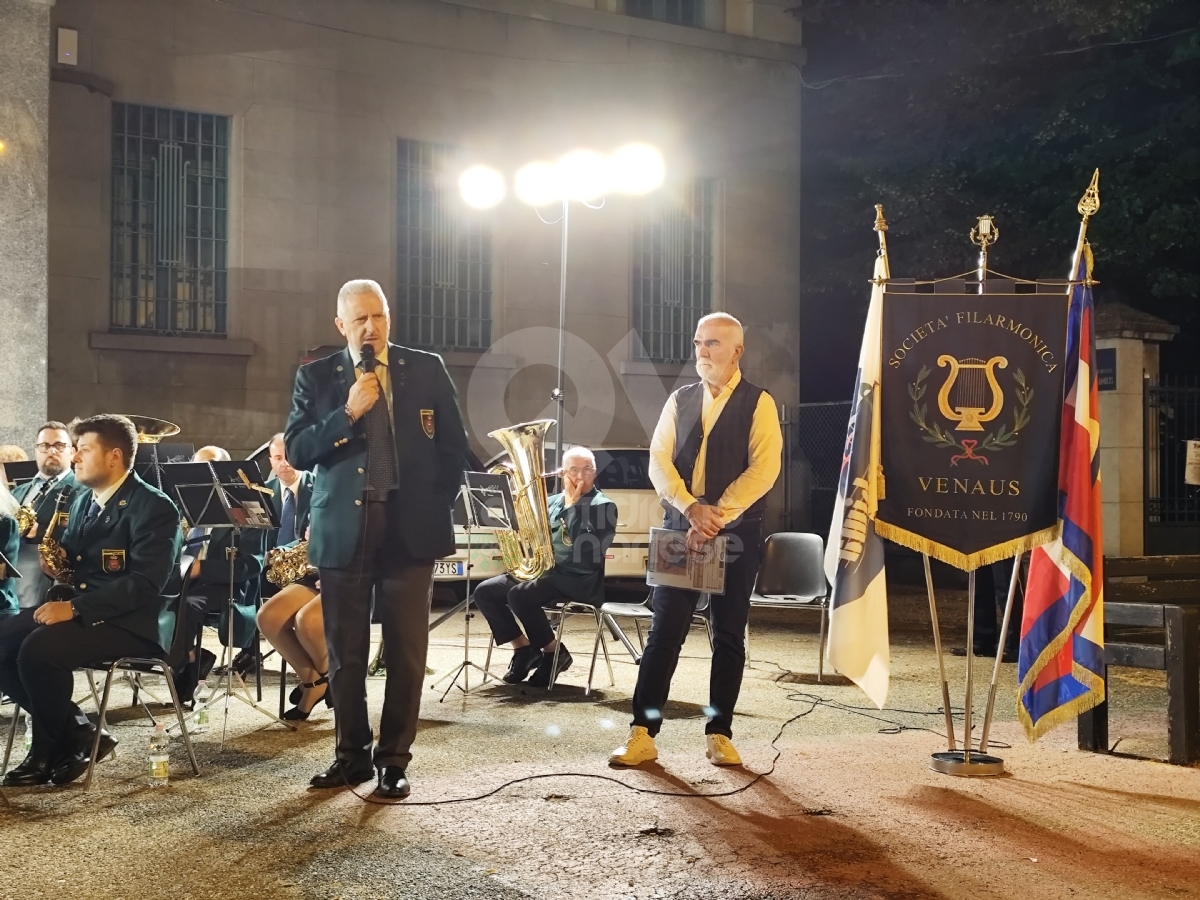 VENARIA - In Città la «Festa della Musica» sulle note del «Giuseppe Verdi» e della Filarmonica Venausina - FOTO