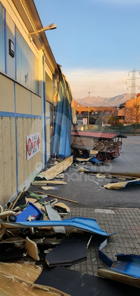 FORTI RAFFICHE DI VENTO - Danni a Rivoli, Grugliasco, San Gillio, La Cassa e Fiano - FOTO