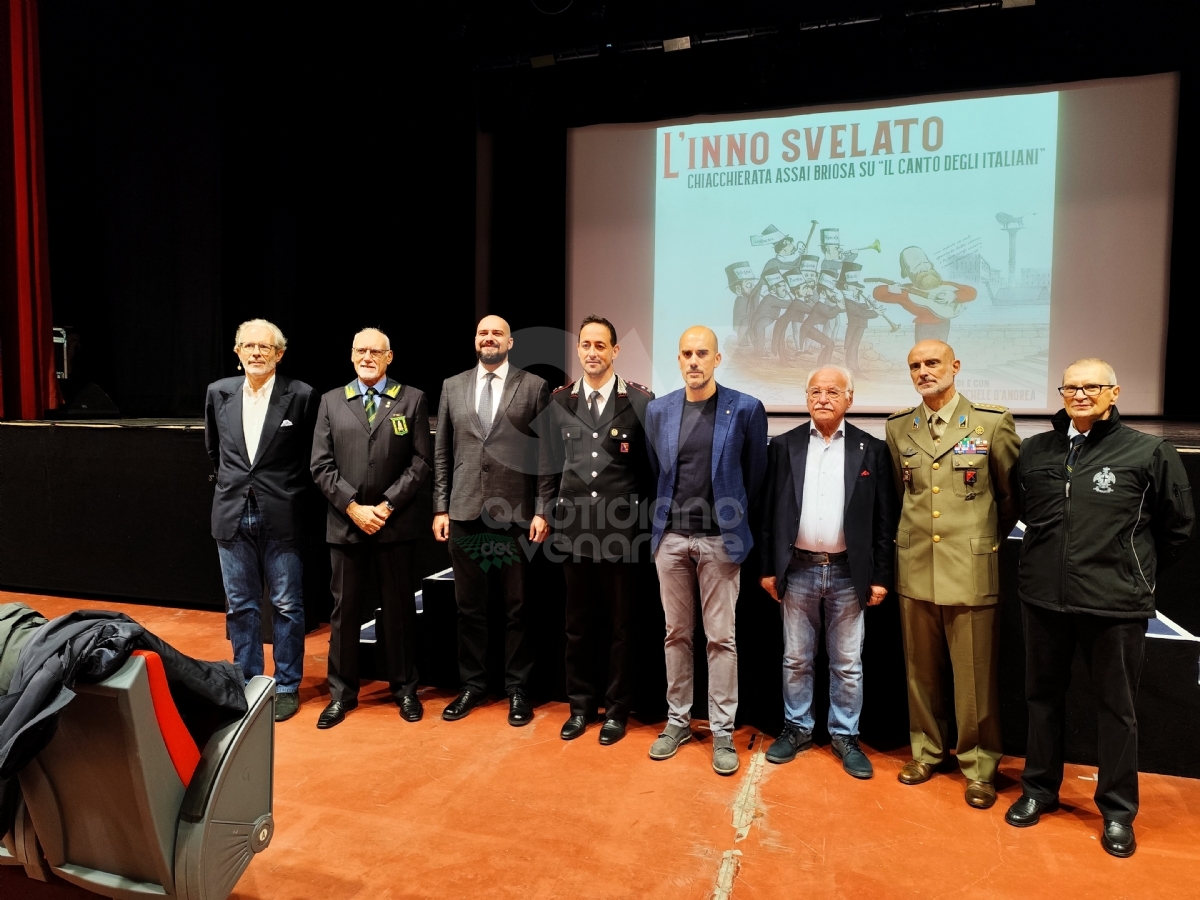 VENARIA - Al Concordia scuole a lezione sul «Canto degli italiani»: l'Inno di Mameli - FOTO E VIDEO