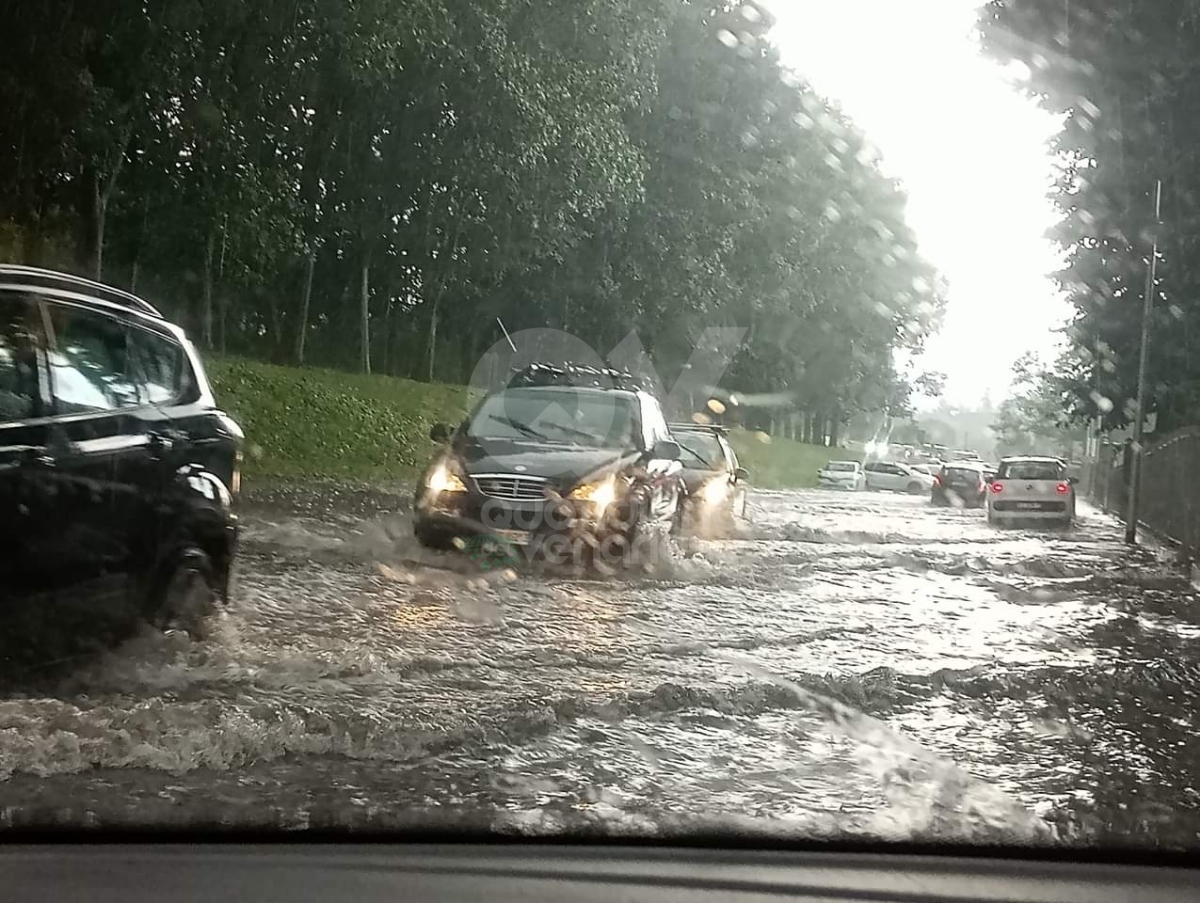 MALTEMPO IN ZONA OVEST - Violento temporale con grandine: strade allagate e alberi caduti - FOTO E VIDEO