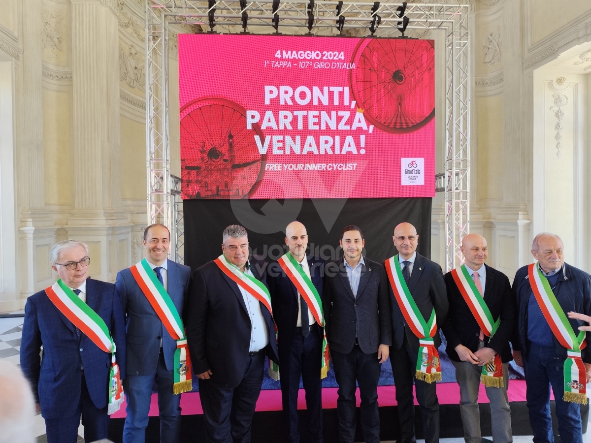 «Pronti, partenza, Venaria!»: conto alla rovescia verso la partenza del Giro d’Italia - FOTO