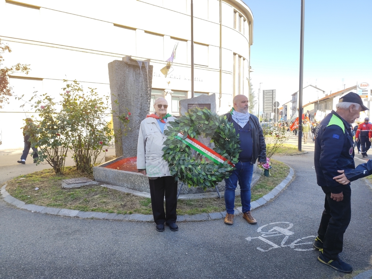 VENARIA - La Città ha celebrato il 25 Aprile, Festa di Liberazione - FOTO E VIDEO