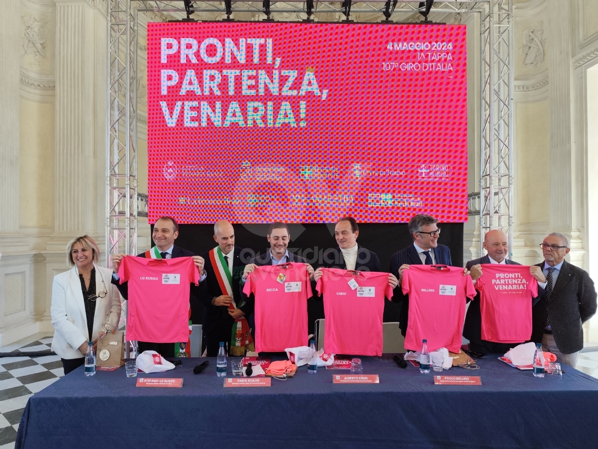 «Pronti, partenza, Venaria!»: conto alla rovescia verso la partenza del Giro d’Italia - FOTO