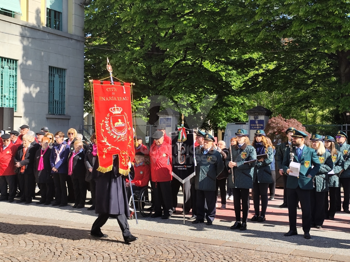 VENARIA - La Città ha celebrato il 25 Aprile, Festa di Liberazione - FOTO E VIDEO