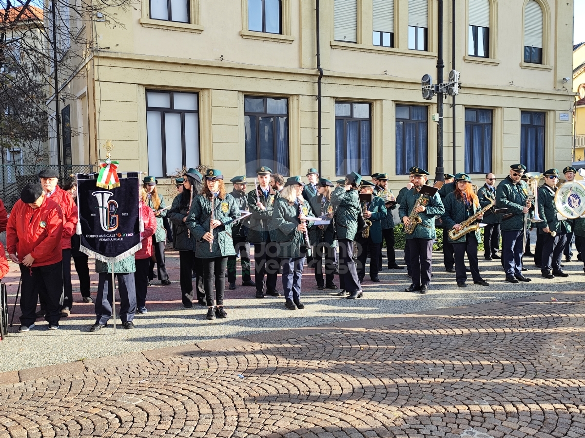 VENARIA - Celebrato il 4 Novembre, «Giornata dell'Unità Nazionale e delle Forze Armate» - FOTO