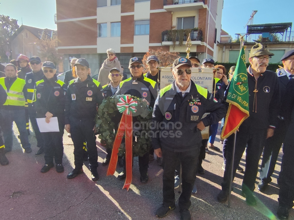 VENARIA - Celebrato il 4 Novembre, «Giornata dell'Unità Nazionale e delle Forze Armate» - FOTO