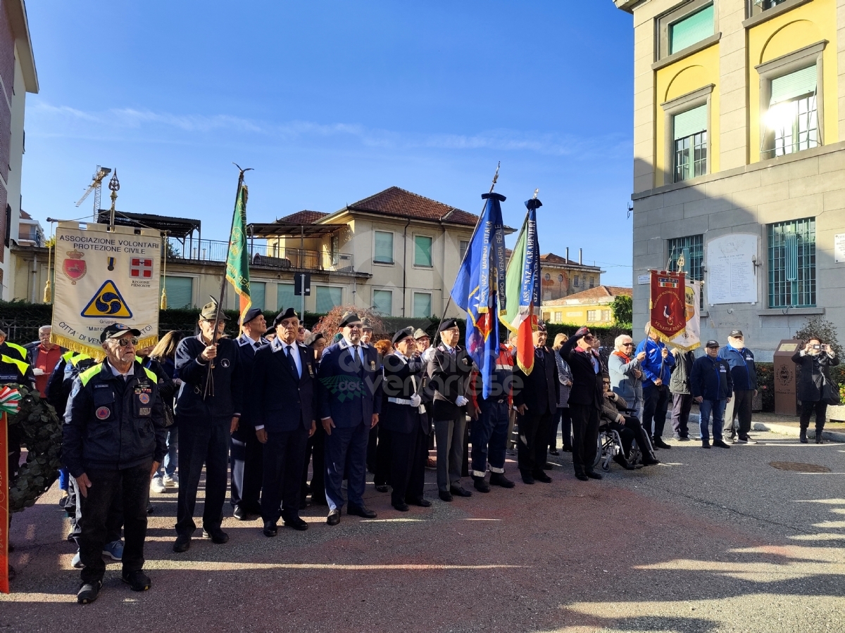 VENARIA - Celebrato il 4 Novembre, «Giornata dell'Unità Nazionale e delle Forze Armate» - FOTO