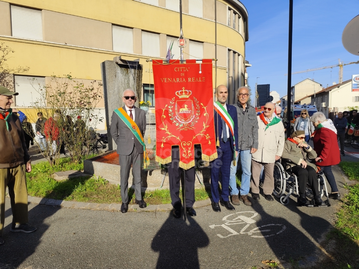 VENARIA - Celebrato il 4 Novembre, «Giornata dell'Unità Nazionale e delle Forze Armate» - FOTO