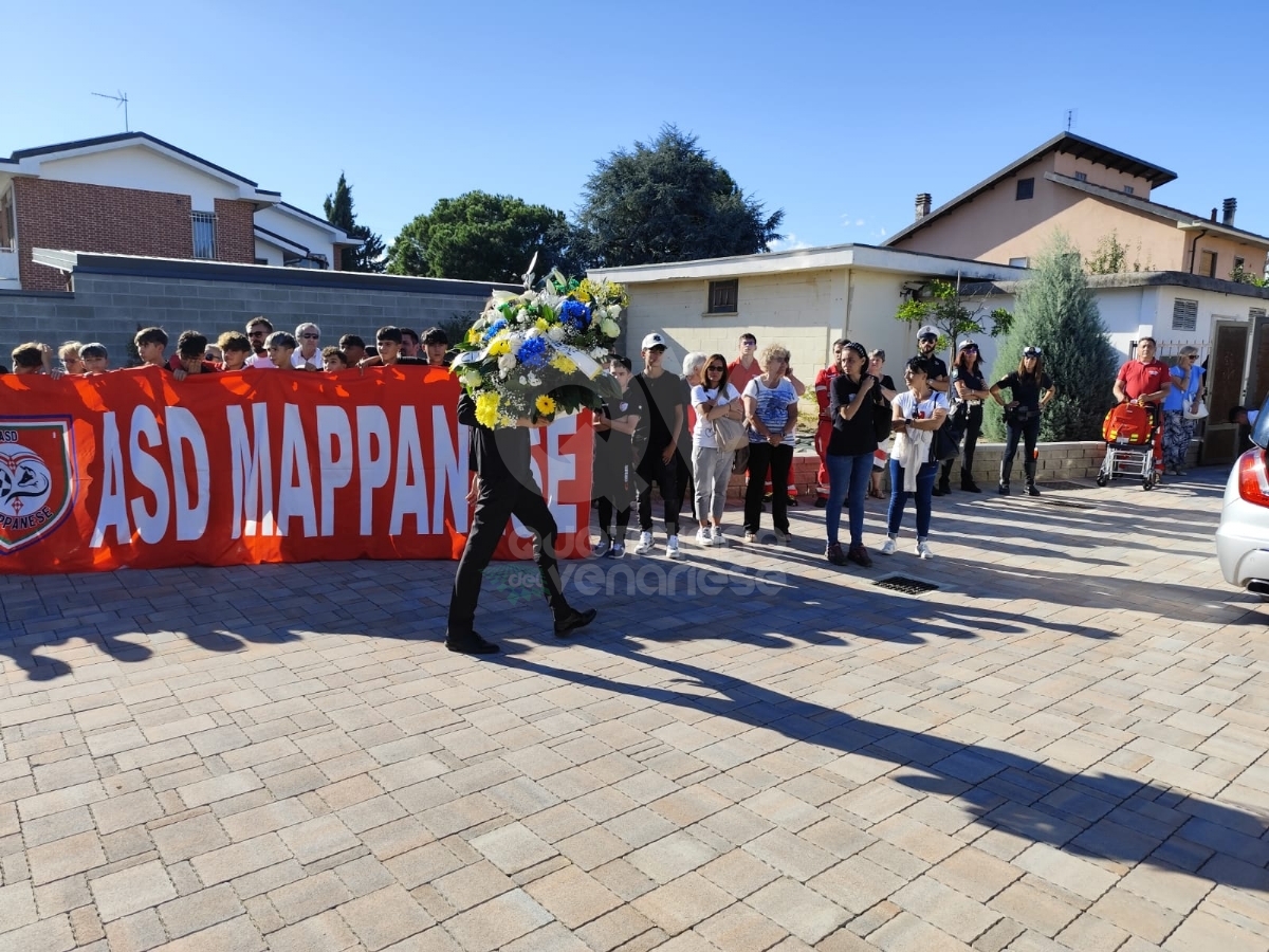 MAPPANO - Oltre 500 persone ai funerali del giovane Kayo, calciatore della Mappanese - FOTO