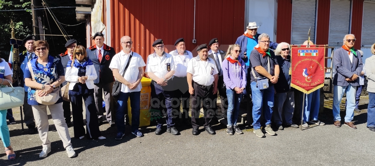 VENARIA - Grande festa in via Picco: celebrata la Marina Militare Italiana - FOTO